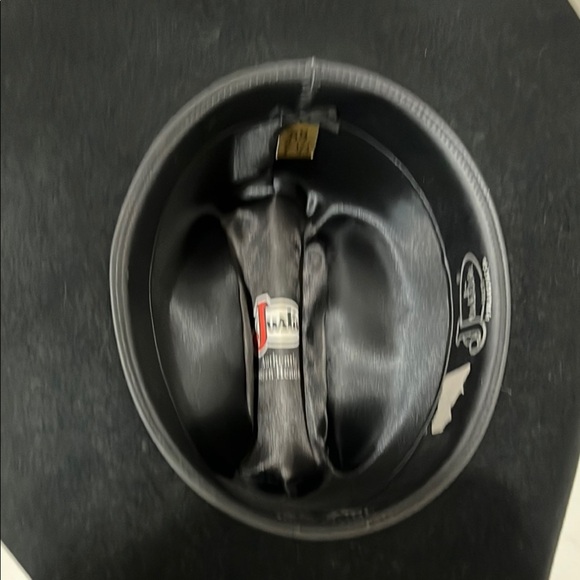 Justin By Milano Hat Co XX 58/7 1/4 Black 100% Wool Authentic Western Headwear - Picture 6 of 12